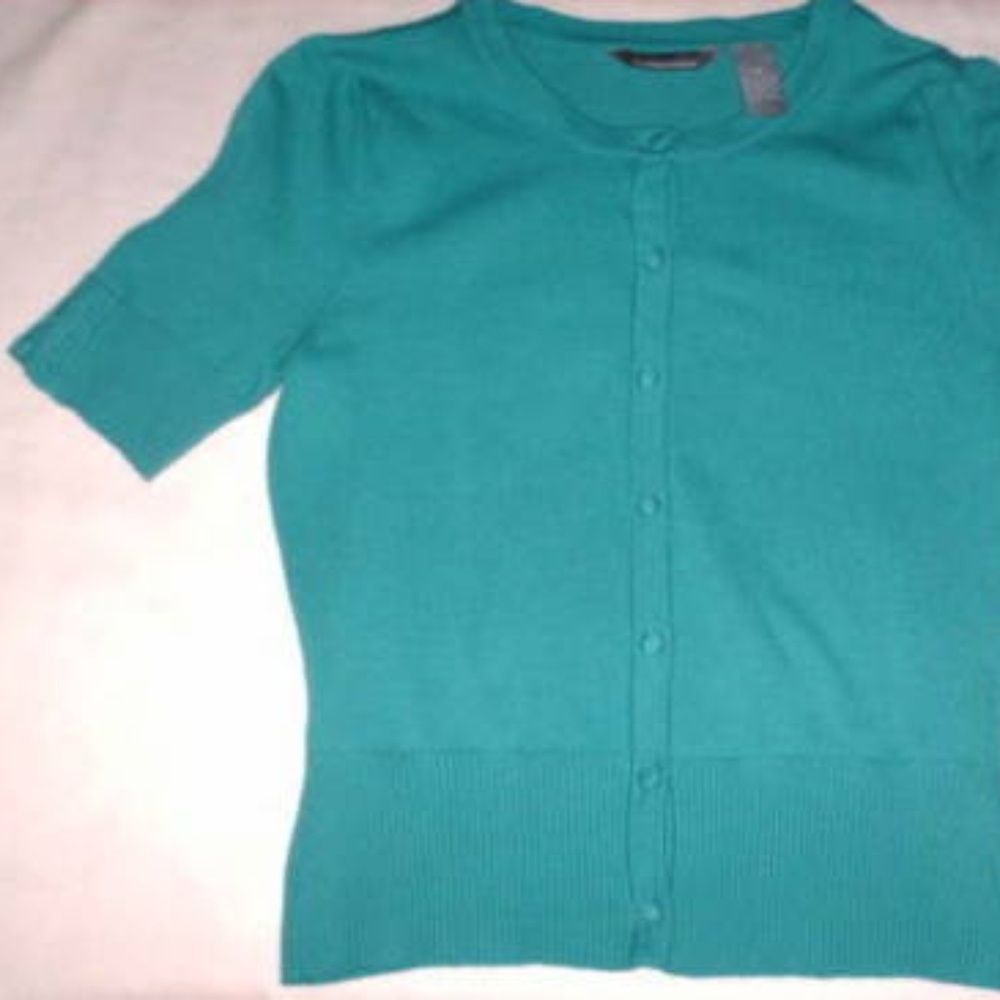 Button Down Front Sweater Top - image 2